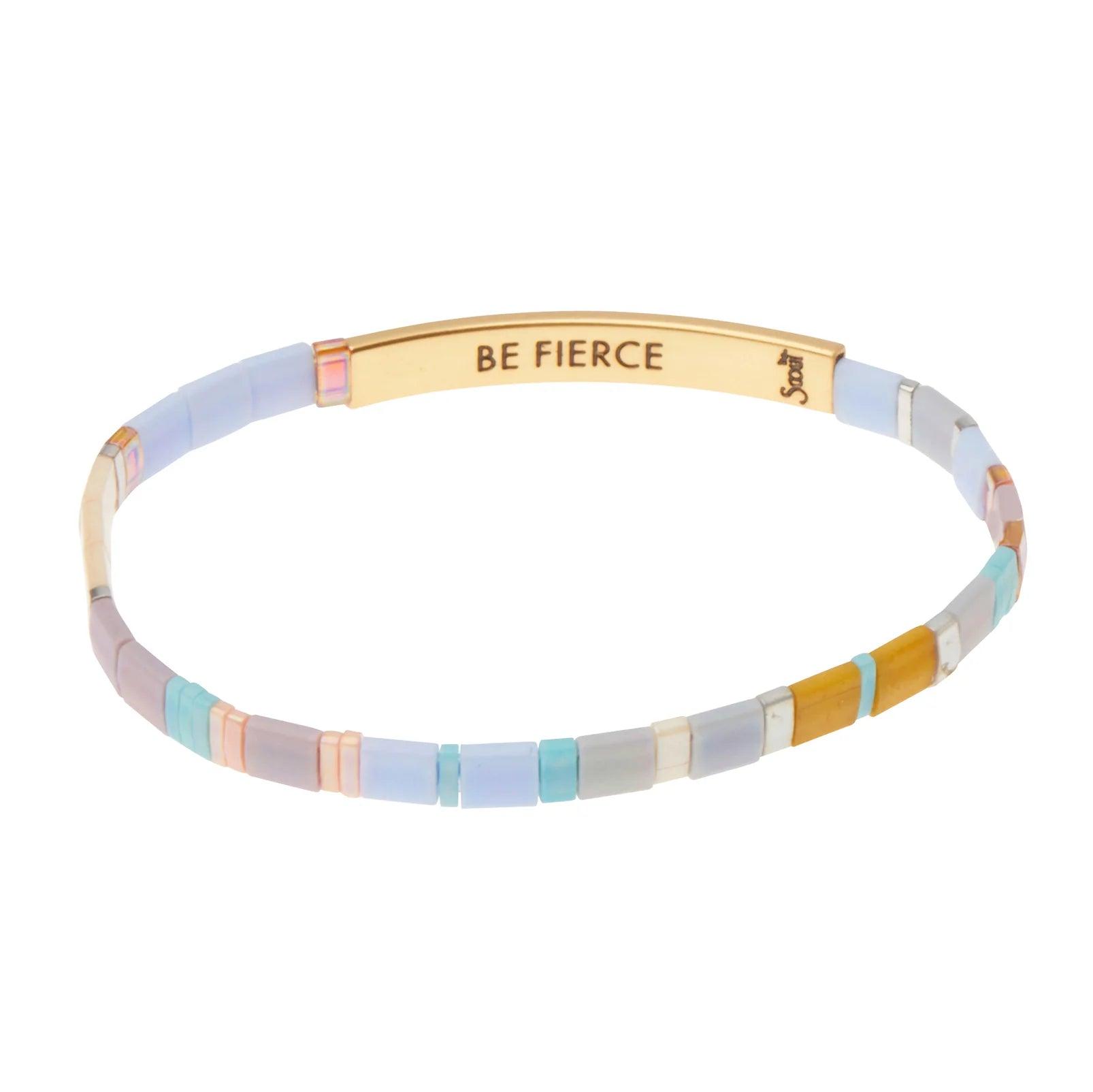 BRACELET GOOD KARMA - Be fierce - SCOUT CURATED WEARS - Boutique Shoosh