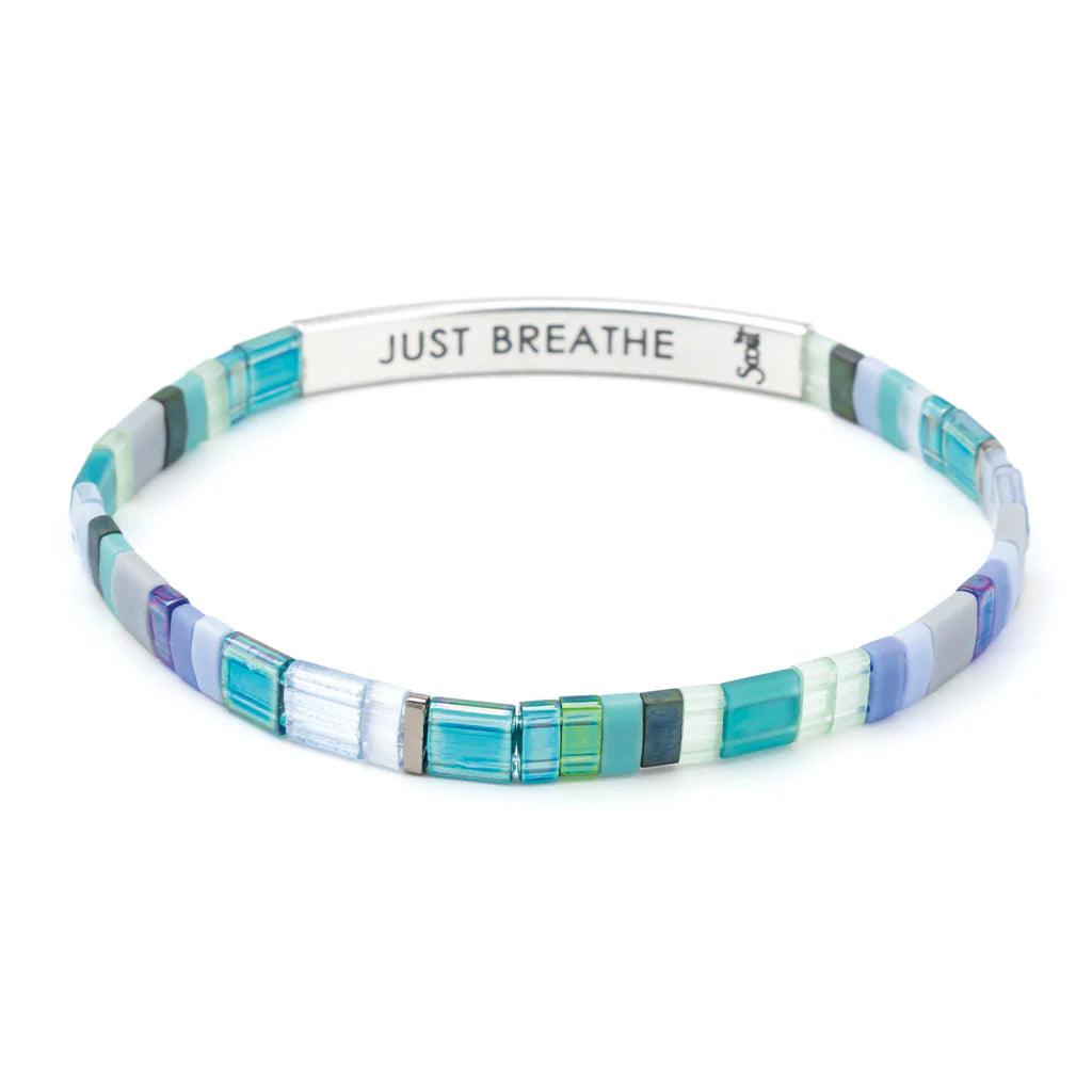 BRACELET GOOD KARMA - Just breathe - SCOUT CURATED WEARS - Boutique Shoosh