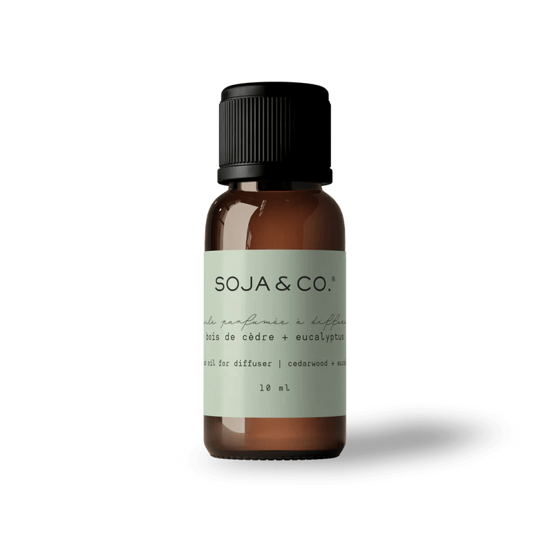 HUILE PARFUMÉE POUR DIFFUSEUR - Bois de cèdre et Eucalyptus - SOJA & CO - Boutique Shoosh