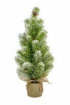 SAPIN GIVRÉ ARTIFICIEL - Vert pâle - STARLIGHT - Boutique Shoosh